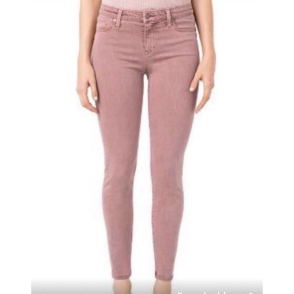 Free People Skinny Jeans in Dusty Rose